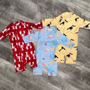 3 Monica + Andy Baby Long Rashguard One-Piece